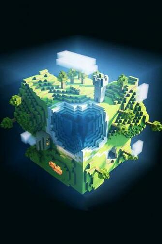 Minecraft Ios7 iPhone Wallpaper iPad Parallax Video