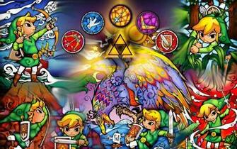 Link Triforce The Legend Of Zelda Young Wallpaper