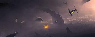 Star Wars Artwork Tie Fighter Wallpaper HD Desktop