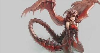 Dragon Female Humanoid Pictures Masswallpaper Best Wallpaper