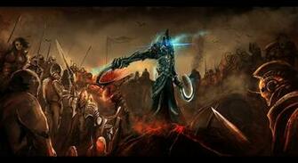 Wallpaper Diablo Malthael Army Fight Games