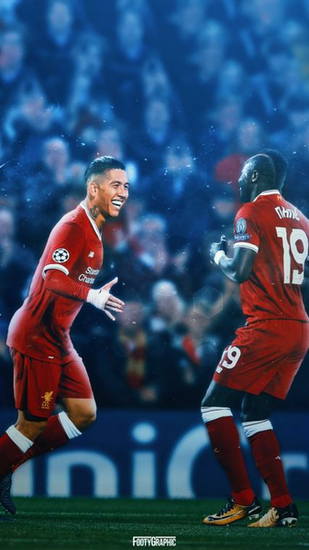 Firmino Mane Lockscreen Footygraphic Football Lockscreens