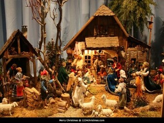 Scene Nativity Pictures Scenes Wallpaper