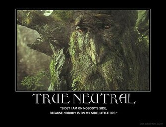 True Neutral Demotivational By Tootiredtomakename