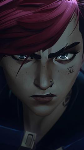 Vi Arcane Netflix Series Wallpaper iPhone Phone 4k 1321e