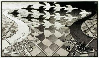 Mc Escher Wallpaper