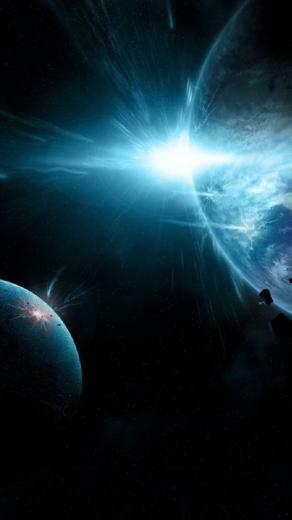 Space iPhone 5s Wallpaper C