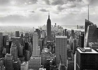 Wall Mural New York City Black White Photo Wallpaper 368x254cm