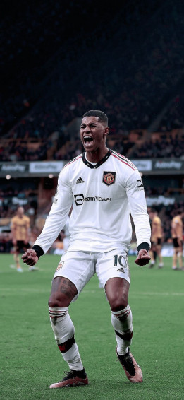 Marcus Rashford Wallpaper In Manchester United