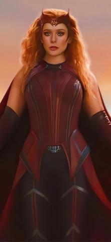 Wanda As Scarlet Witch 5k Ultra HD Id iPhone Wallpaper