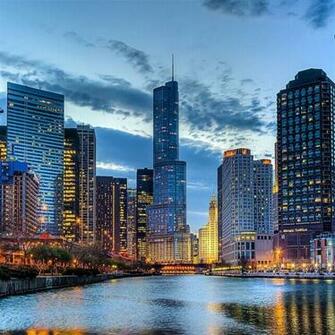 Chicago Illinois Usa iPad Air Wallpaper iPhone