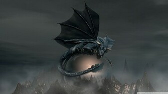 Black Dragon Wallpaper