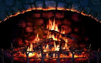 3d Fire Place Screensaver