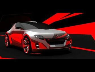 Art Honda Retro Cars Wallpaper Desktop With