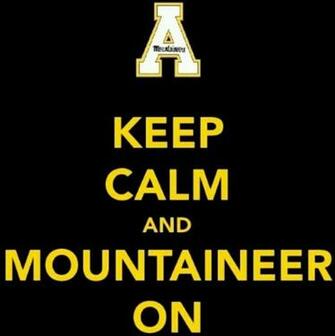 Appalachian State University Yes I Have School Spirit Do You