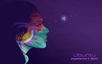 Ubuntu Girl Feel It Wallpaper