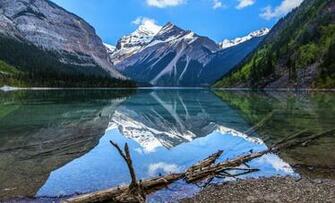 Nature Landscape Lake Mountain British Columbia Canada