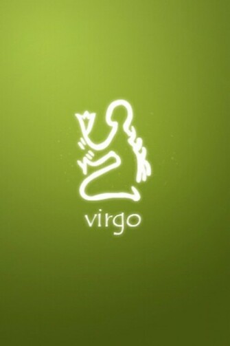 Virgo Symbol iPhone HD Wallpaper