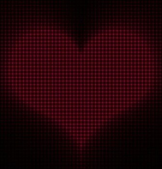 Black And Red Heart Background Gallery