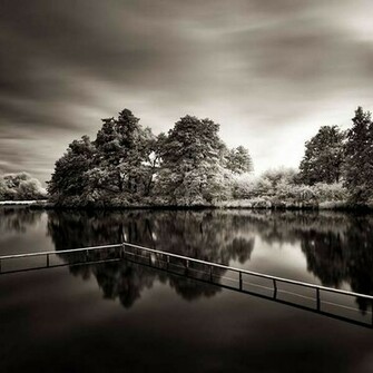 Wallpaper Black And White Nature