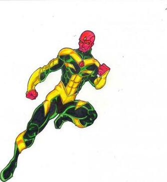Marvel Revolt The Vision By FriscHDvh