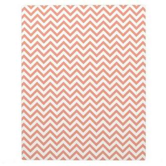 Chevron Stripes Background Coral Peach Plaque