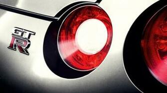 Nissan Gtr R35 Gt R Taillights Logo Wallpaper