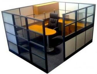 Office Cubicle Glass Walls Home Designs Wallpaper