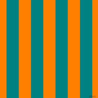 Teal And Dark Orange Vertical Lines Stripes Seamless Tileable