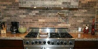 Brick Vector Picture Tile Backsplash