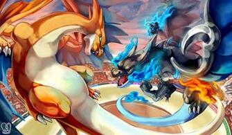 Mega Charizard X Vs Y By Sa Dui