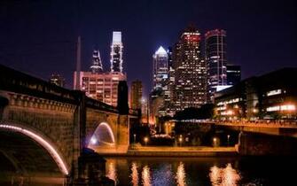 Cityscapes Skylines Philadelphia Art Skyline HD Desktop Wallpaper