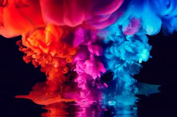 Ink In Water Wallpaper HD