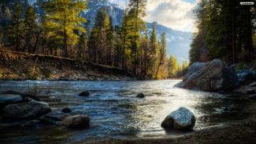 4k River Wallpaper Top Background