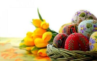 Easter Eggs Wallpaper