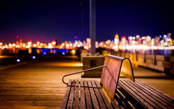 Desktop Wallpaper City Lights Wide