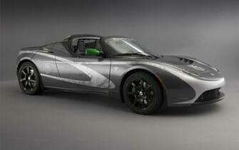 Tesla Roadster Silver Wallpaper For Desktop Pictures In High