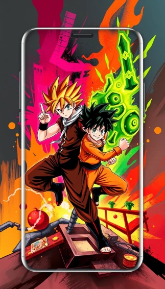 Bakudeku Phone Wallpaper
