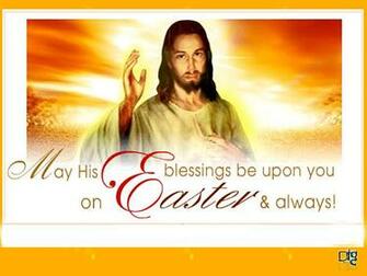 His Jesus Blessing Be Upon You On Easter Always Happy