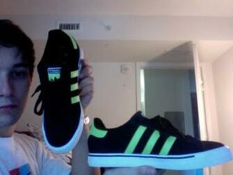 Black And Slime Green