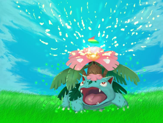 Mega Venusaur By Djinnjo