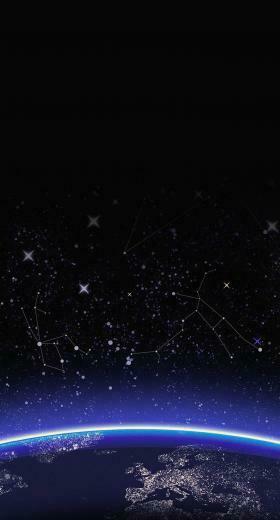 Space Planet Cool Wallpaper Sc iPhone7plus