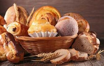 Wallpaper Basket Bread Cakes Buns Image For Desktop Section