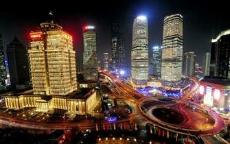 Man Made Shanghai Wallpaper
