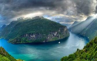 Wallpaper Geirangerfjorden Sunnm Re Norway X