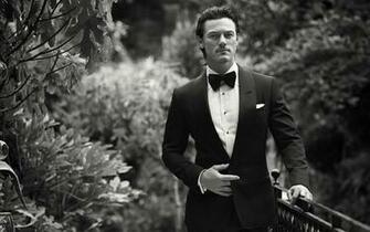 Luke Evans Wallpaper Suit
