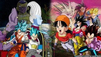 Dragon Ball Super And Gt Wallpaper By Lucasboato On