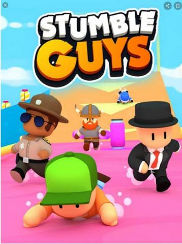 Stumble Guys Mobile Game Development iPhone Wallpaper Pattern