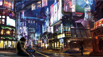 Cyberpunk City Wallpaper