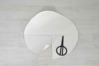 Turn Wallpaper Into A Design Lampshade